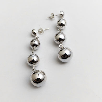 Ball drop earrings