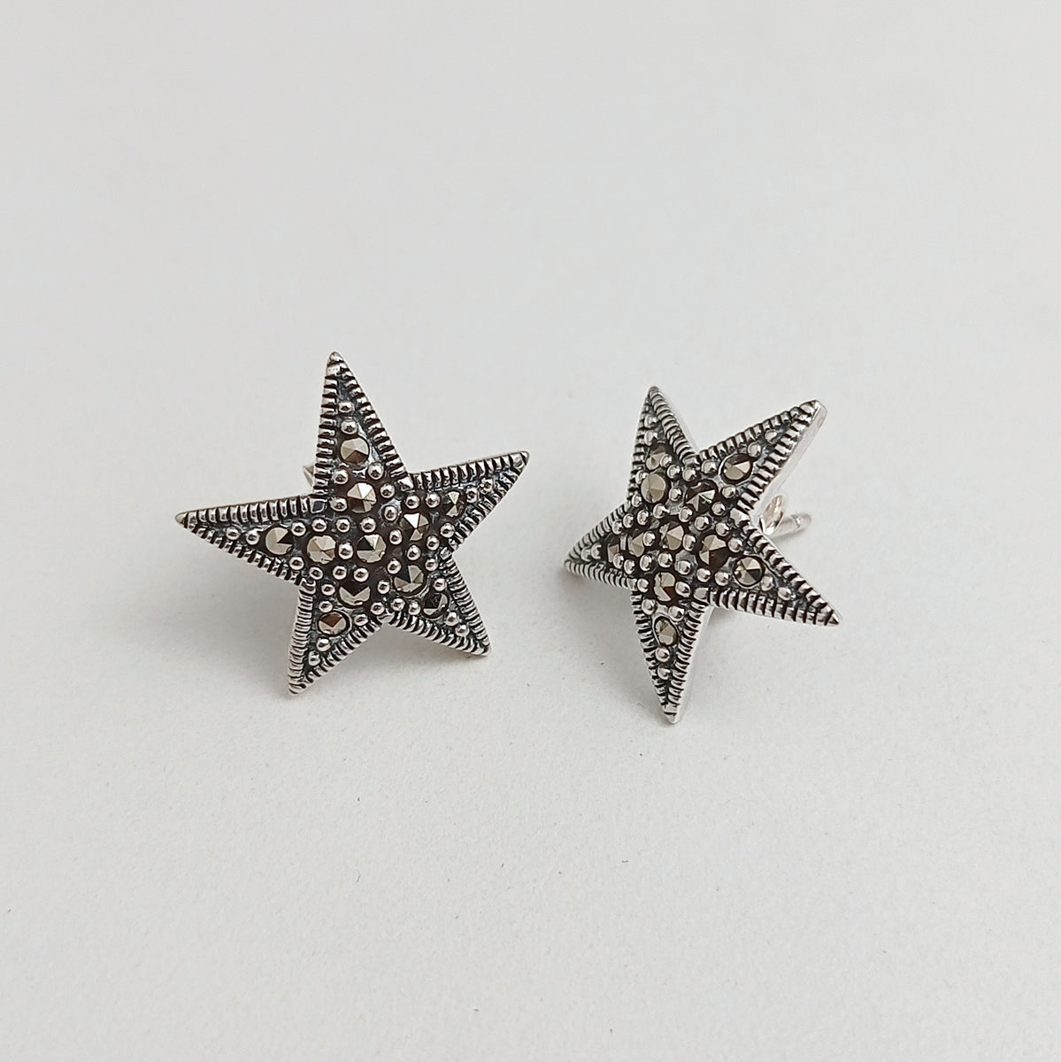 STAR MARCASITE STUDS – Silver Streak Store